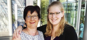 Mama Bärbel und Tochter Swenja